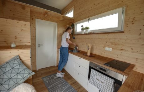 freiRAUM Tiny House Kueche